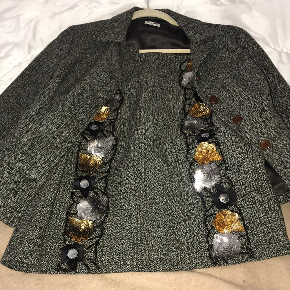 BEAUTIFUL VINTAGE MIU MIU SUIT